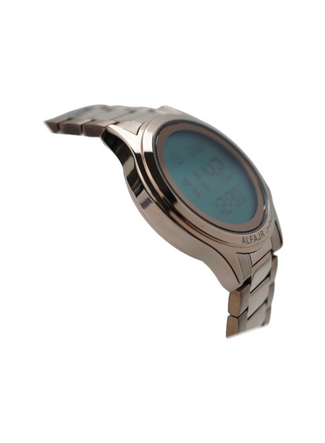 RMen's Water Resistant Digital Watch - 35mm - Rose Gold WR-02RW - Image 4